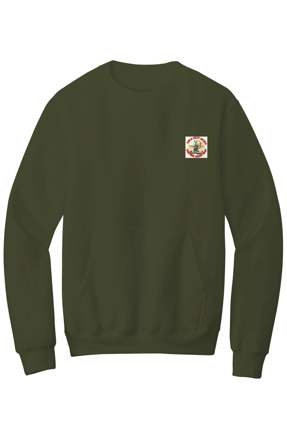 Beefy Bunny Core Fleece Crewneck Pocket Sweatshirt