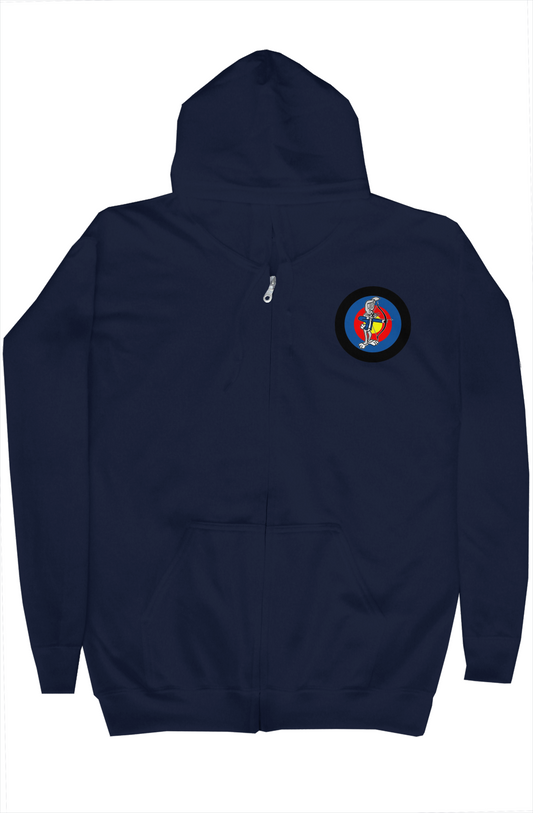 Coaches zip hoody